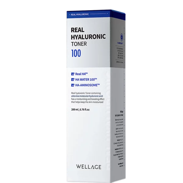 Real Hyaluronic 100 Toner, 200ml, 1 pack