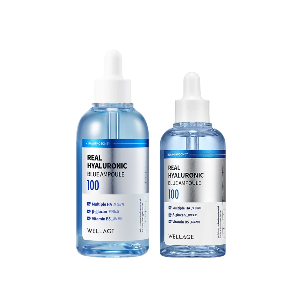 Real Hyaluronic Blue Ampoule 100ml + 75ml Set, 1pack