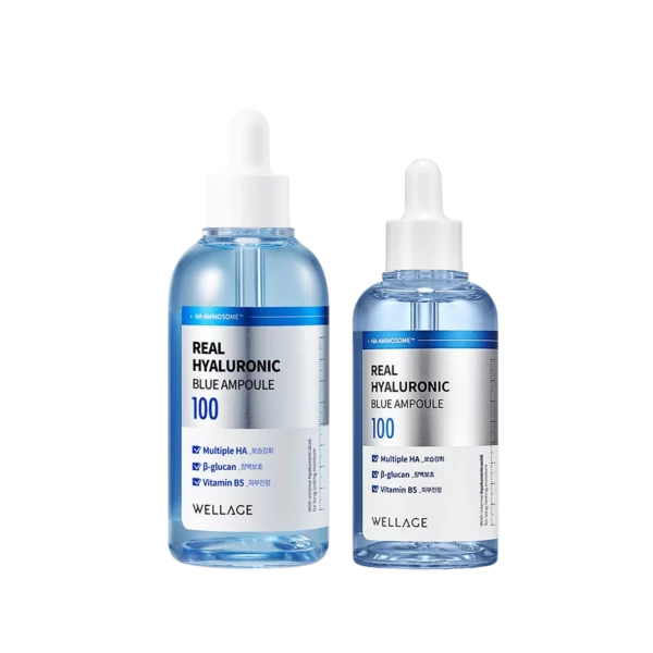 Real Hyaluronic Blue Ampoule 100ml + 75ml Set, 1pack