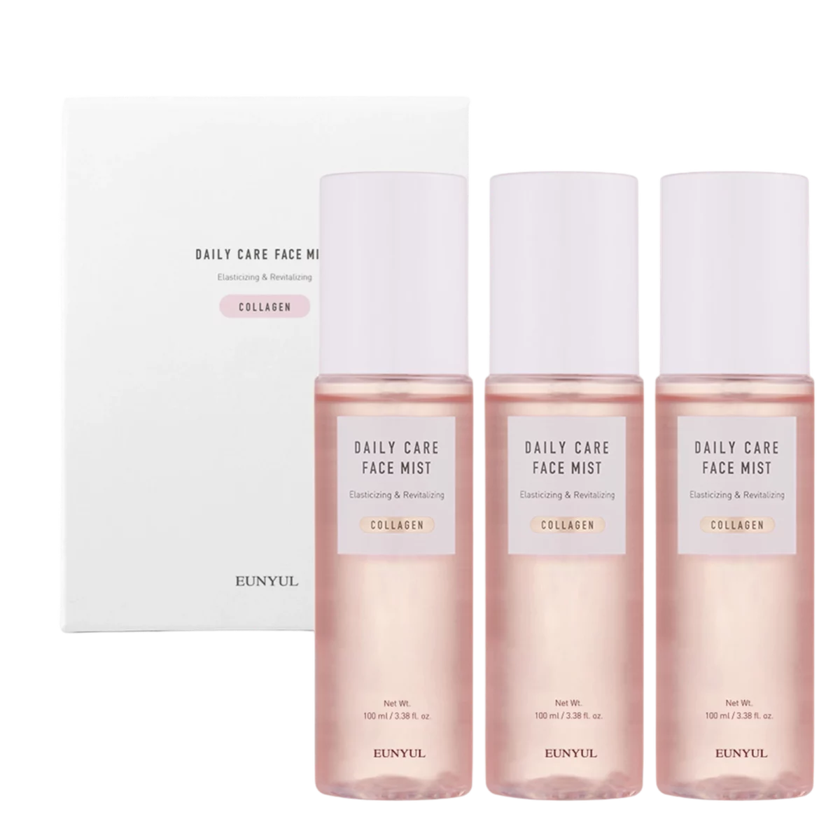 Daily Care Collagen Face Mist, 100ml, 3packs