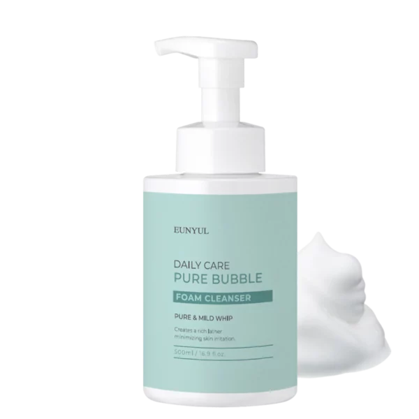 Daily Care Pure Bubble pH 5.5 Foam Cleanser, 500ml, 1pack