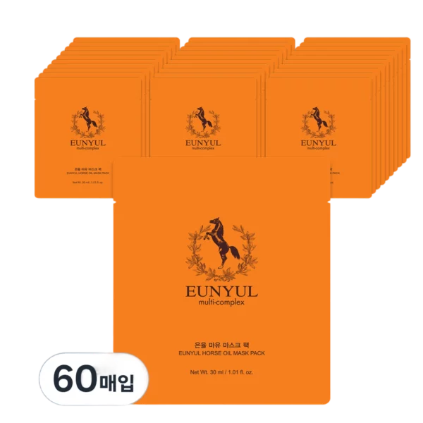 Horse Oil Mask Pack 30ml, 60ea, 1pack