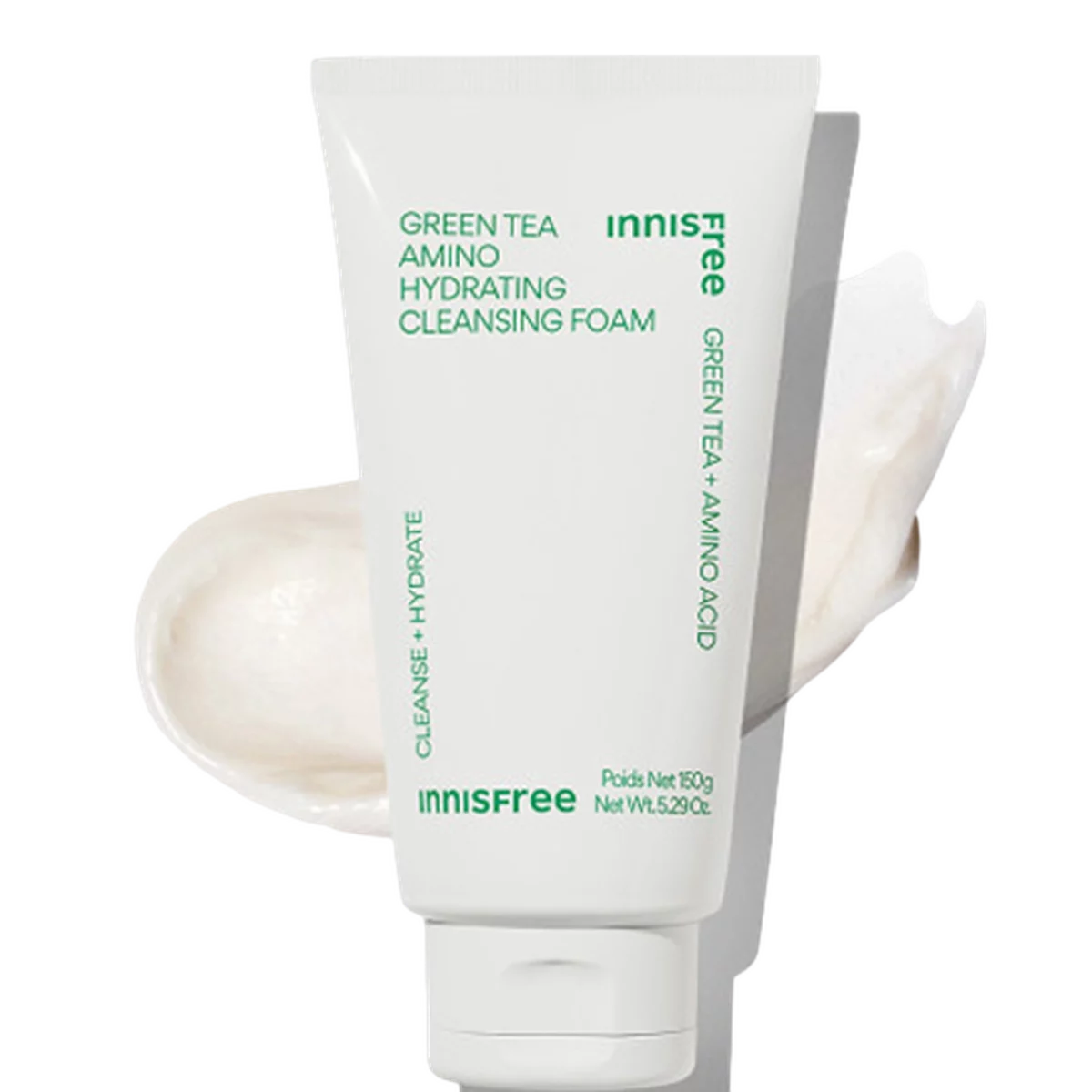 Green Tea Moisture Amino Cleansing Foam - 150g, 6packs