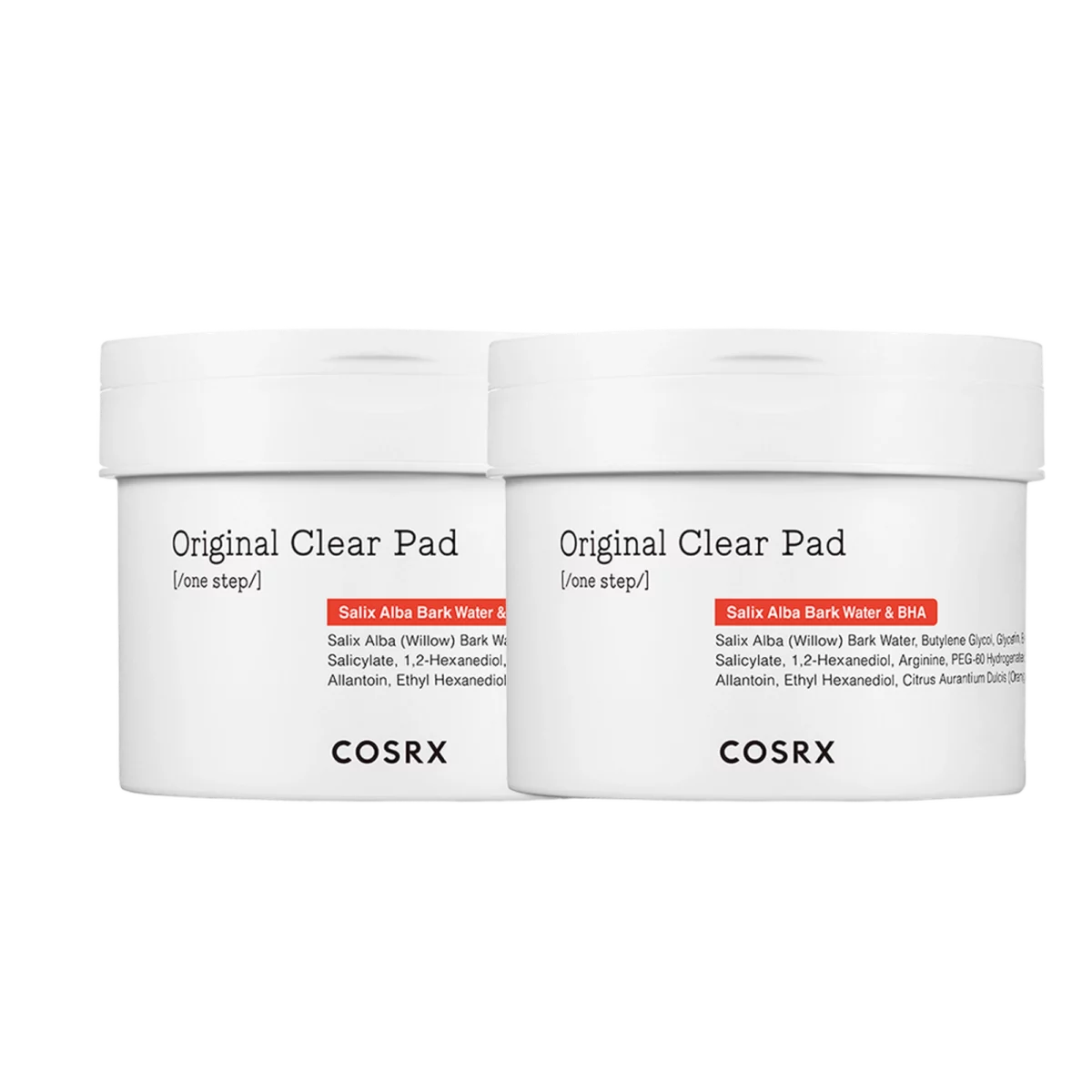 One Step Original Clear Pad - 70ea, 2packs