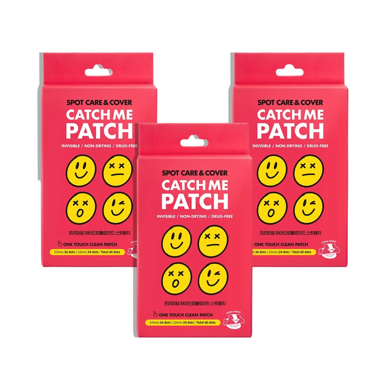 Spot Care & Cover 60EA - 60ea, 3packs