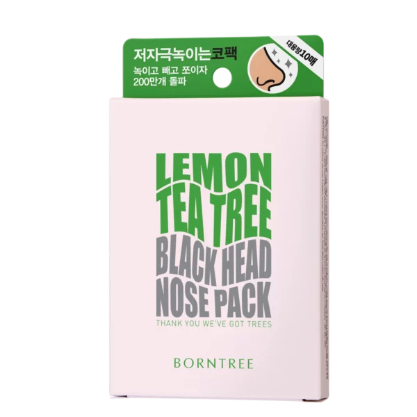 Lemon Tea Tree Blackhead Nose Pack, 3packs