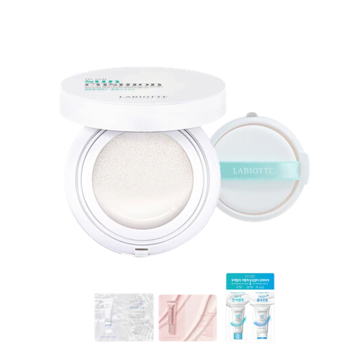 UV Veil Sun Cushion [15g+Refill 15g], 1pack (Travel Sample 3Types Free)