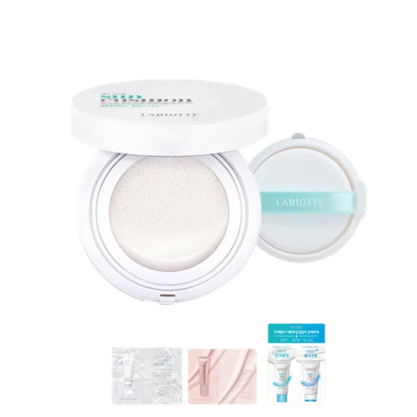 UV Veil Sun Cushion [15g+Refill 15g], 1pack (Travel Sample 3Types Free)