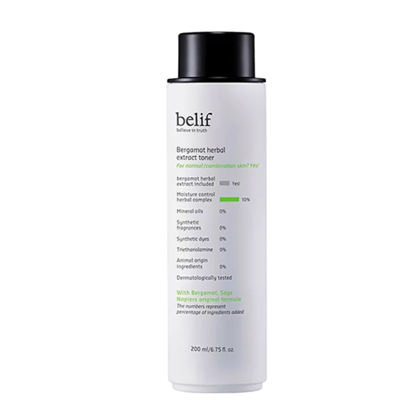 Bergamot Herbal Extract Toner 200ml