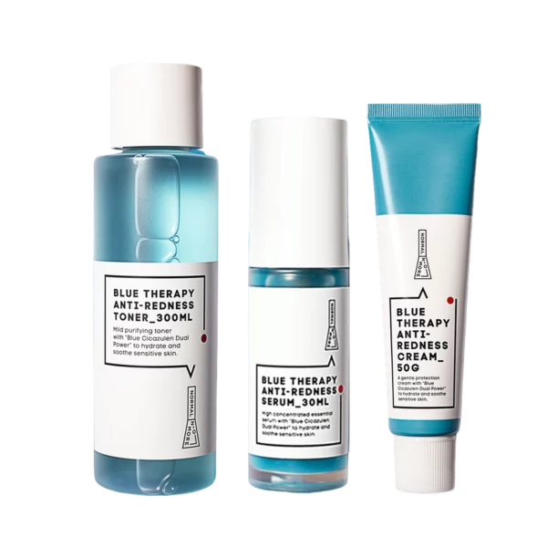 Anti-Redness Sebum Full Set (Cream 50g + Toner 300ml + Serum 30ml)