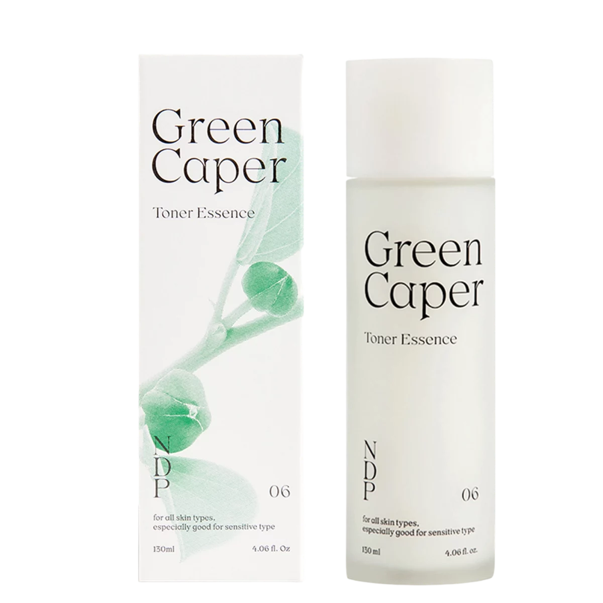 NATURAL DERMA PROJECT Green Caper Toner Essence