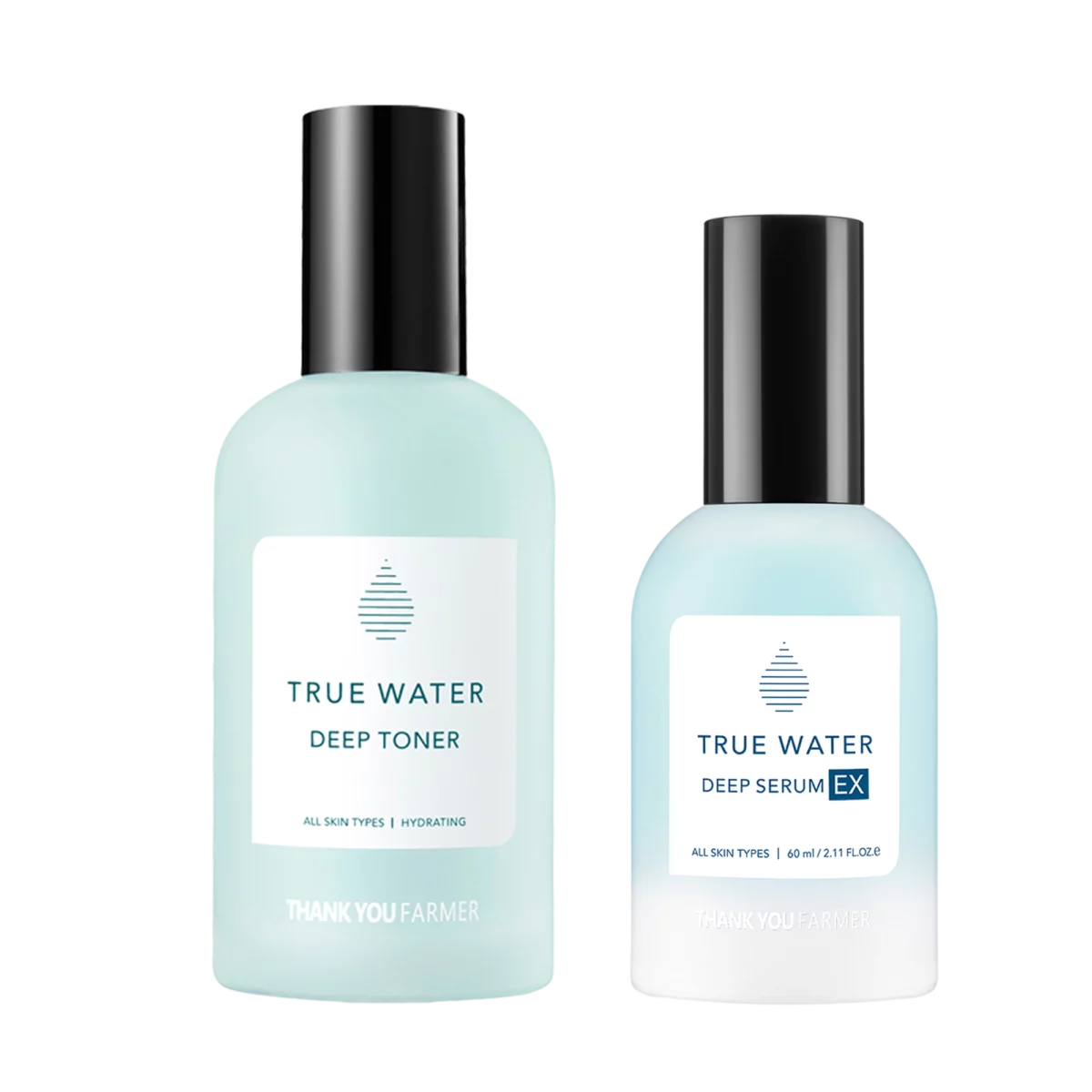 True Water Deep Toner 150ml + Deep Serum EX 60ml