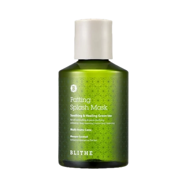 Patting Splash Mask Soothing & Healing Green Tea - 150ml, 1pack