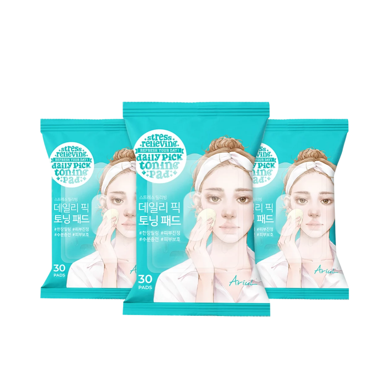 Daily Pick Peeling Pads 30 Sheets - 30ea (57g), 3packs