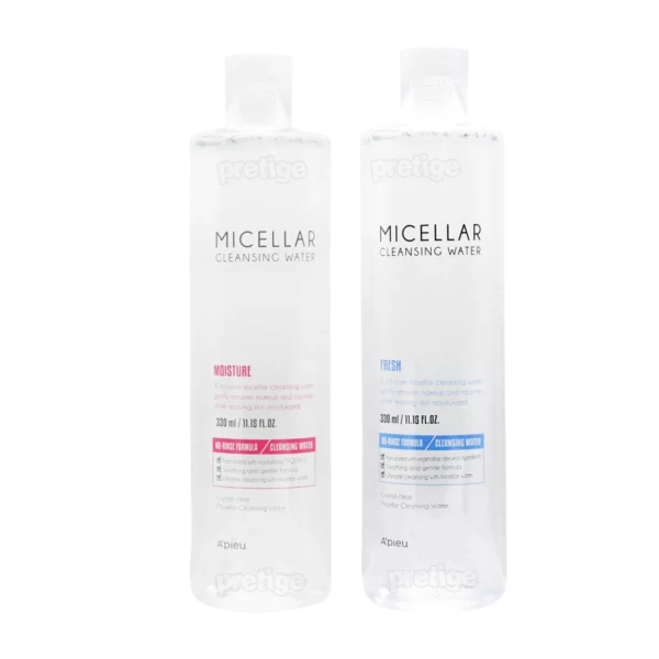 Micellar Cleansing Water, Fresh/Moisture, 330ml, 2packs