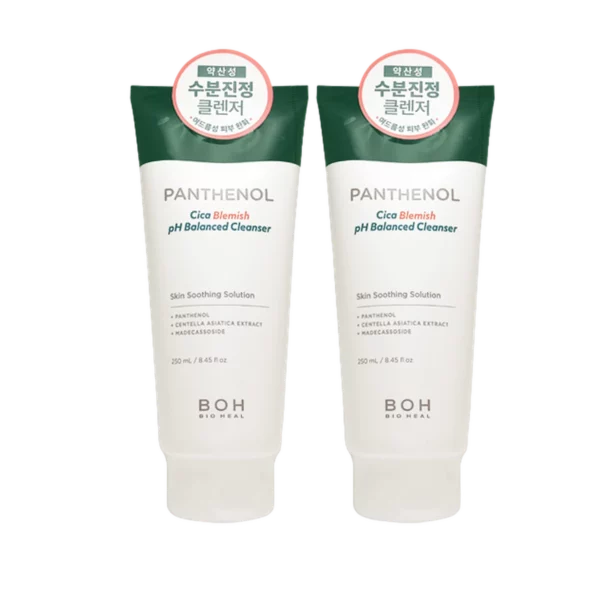 Panthenol Cica Blemish pH Balanced Cleanser 2pcs