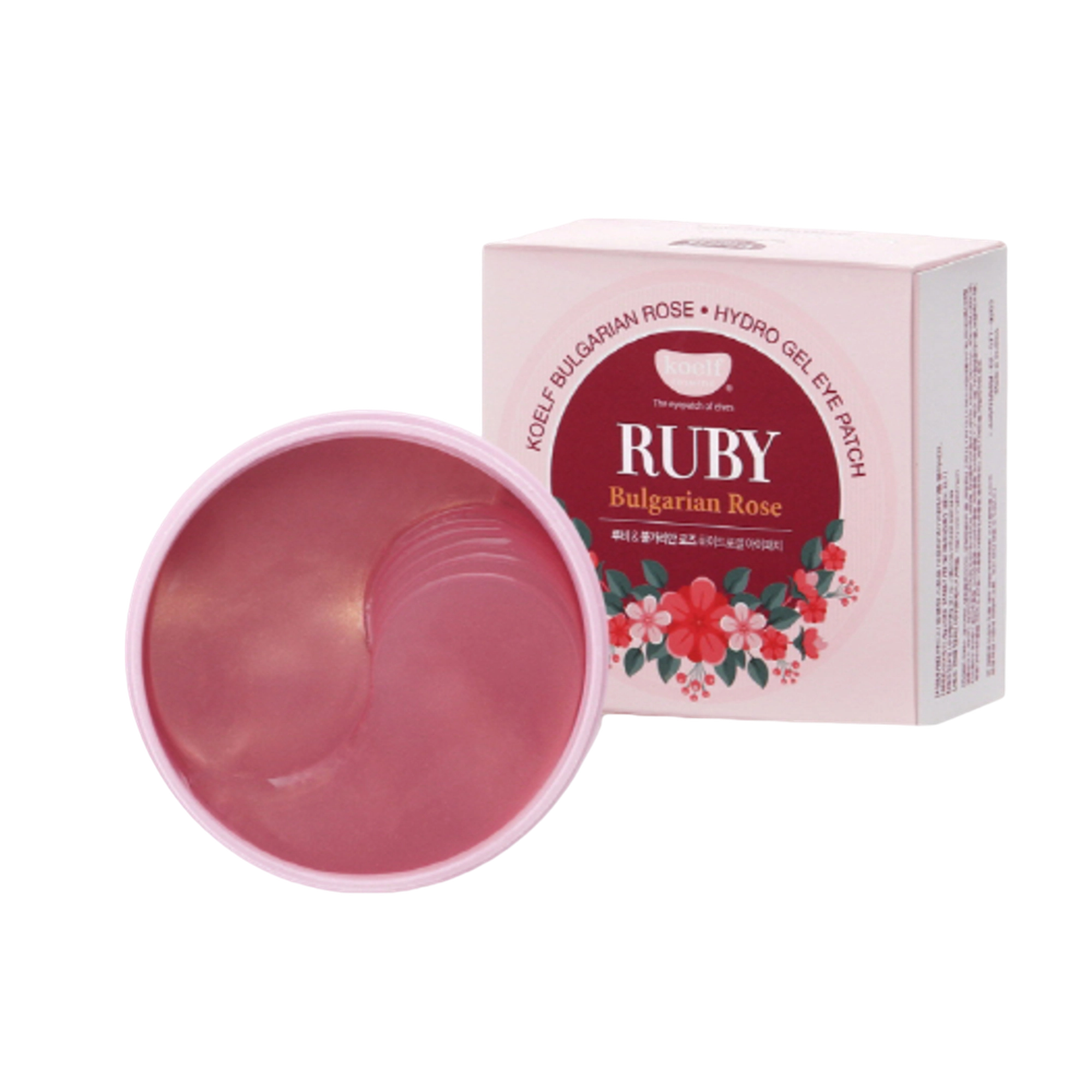 Ruby & Bulgarian Rose Hydrogel Eye Patch