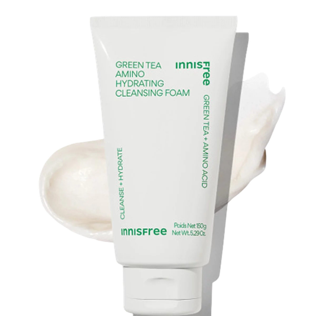 Green Tea Moisture Amino Cleansing Foam