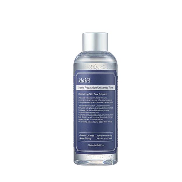 Klairs Supple Preparation Unscented Toner