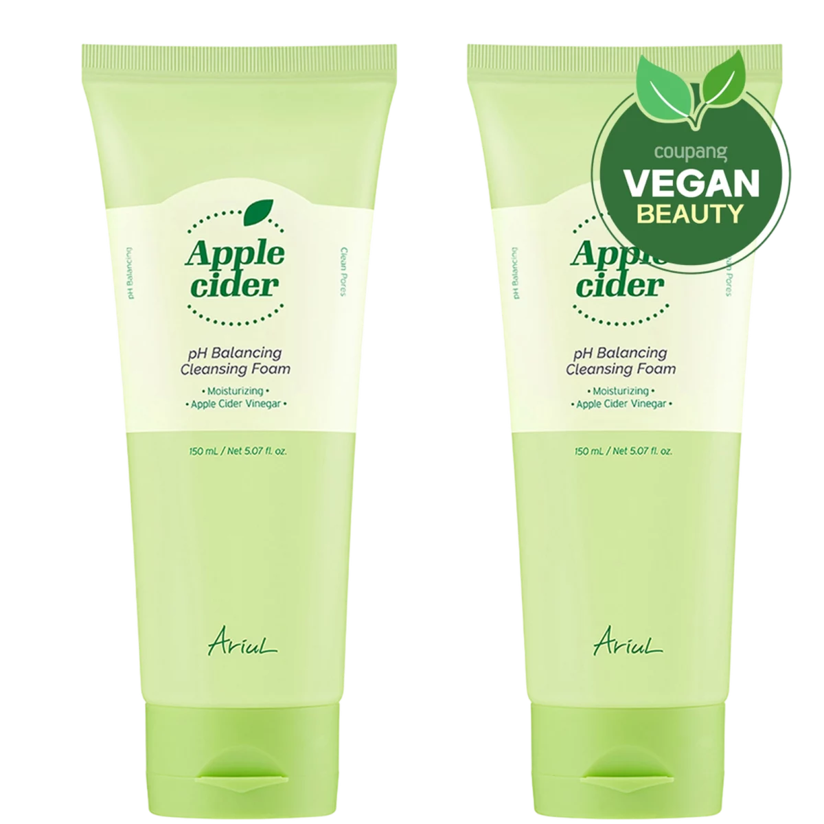 Vegan Apple Cider pH Balanced Cleansing Foam