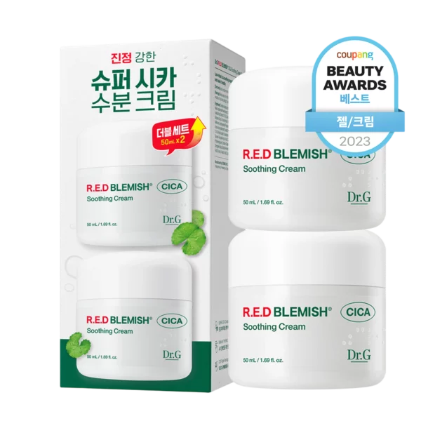 Red Blemish Cica Soothing Cream Duo Set