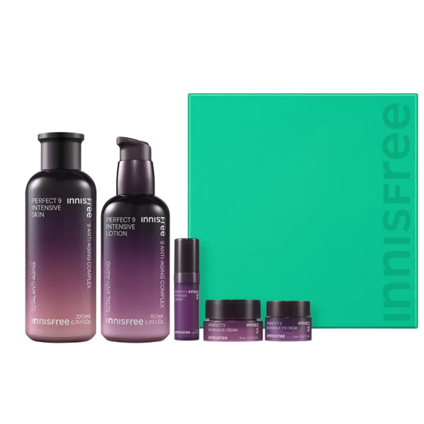 New Perfect 9 Intensive Skincare Set, 2packs, 1set