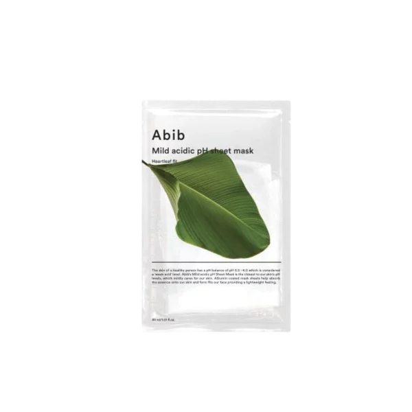 Mild Acidic PH Sheet Mask Heartleaf Fit 30ml