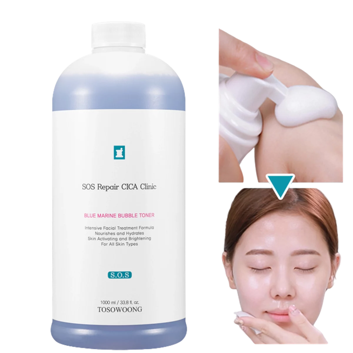 SOS Repair Cica Clinic Blue Mariner Toner