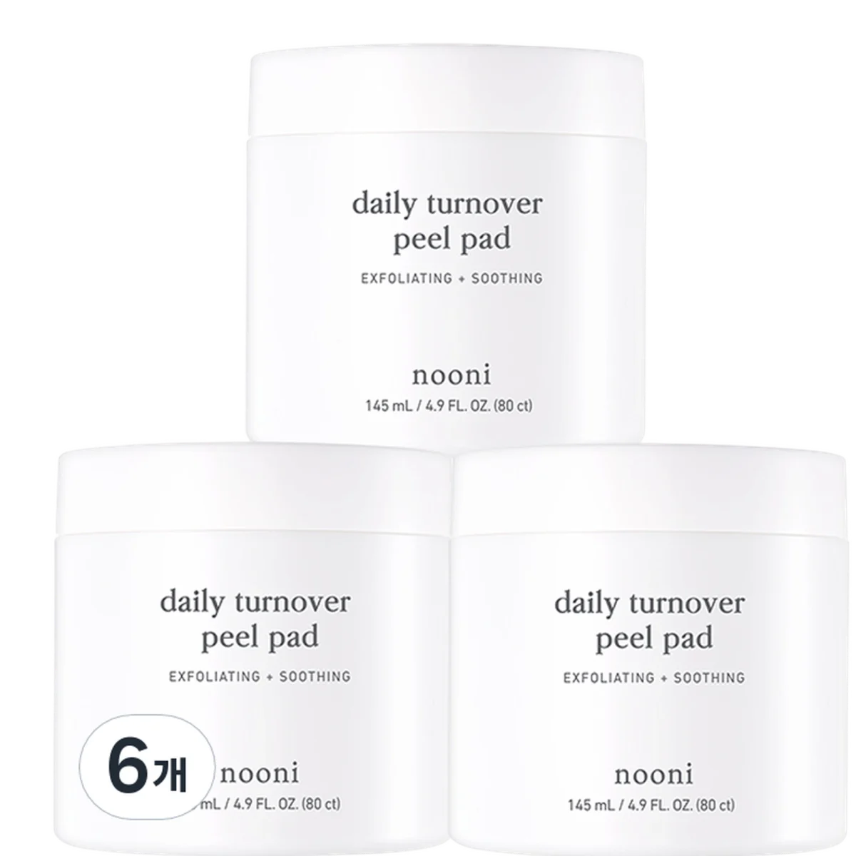 Daily Turnover Peel Pad, 80ea, 3packs