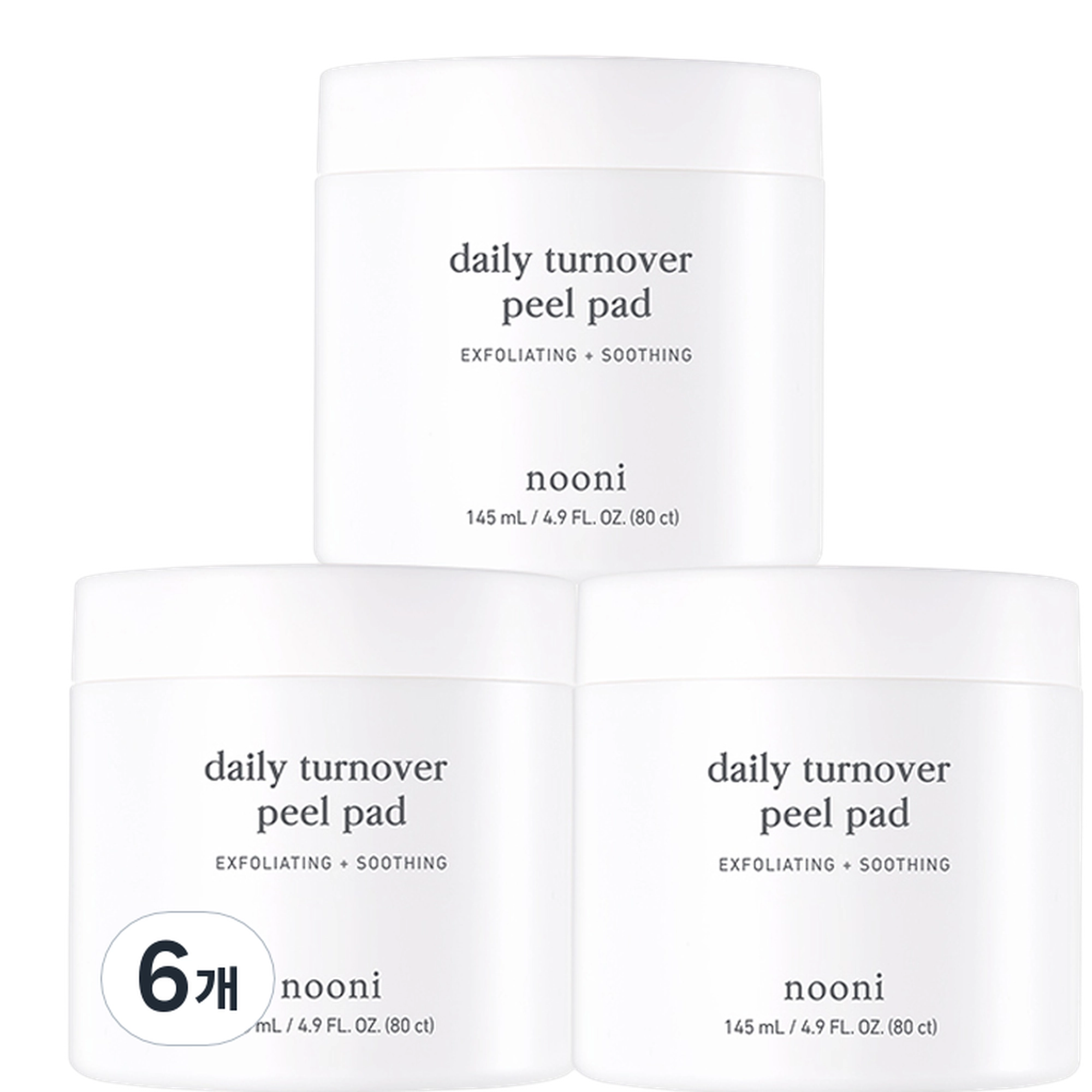 Daily Turnover Peel Pad, 80ea, 3packs