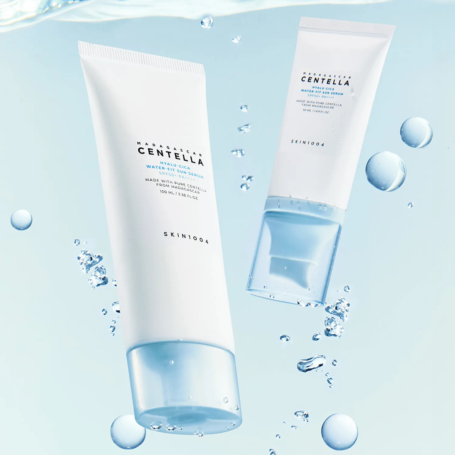 Madagascar Centella Hyalu-Cica Water-Fit Sun Serum, 100ml - Image 2