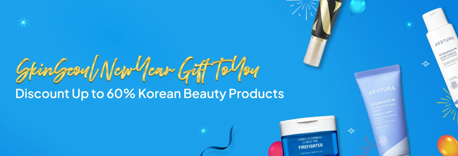 SKINSEOUL New Year Gift To You, Discount Up To 60% Korean Beauty Products