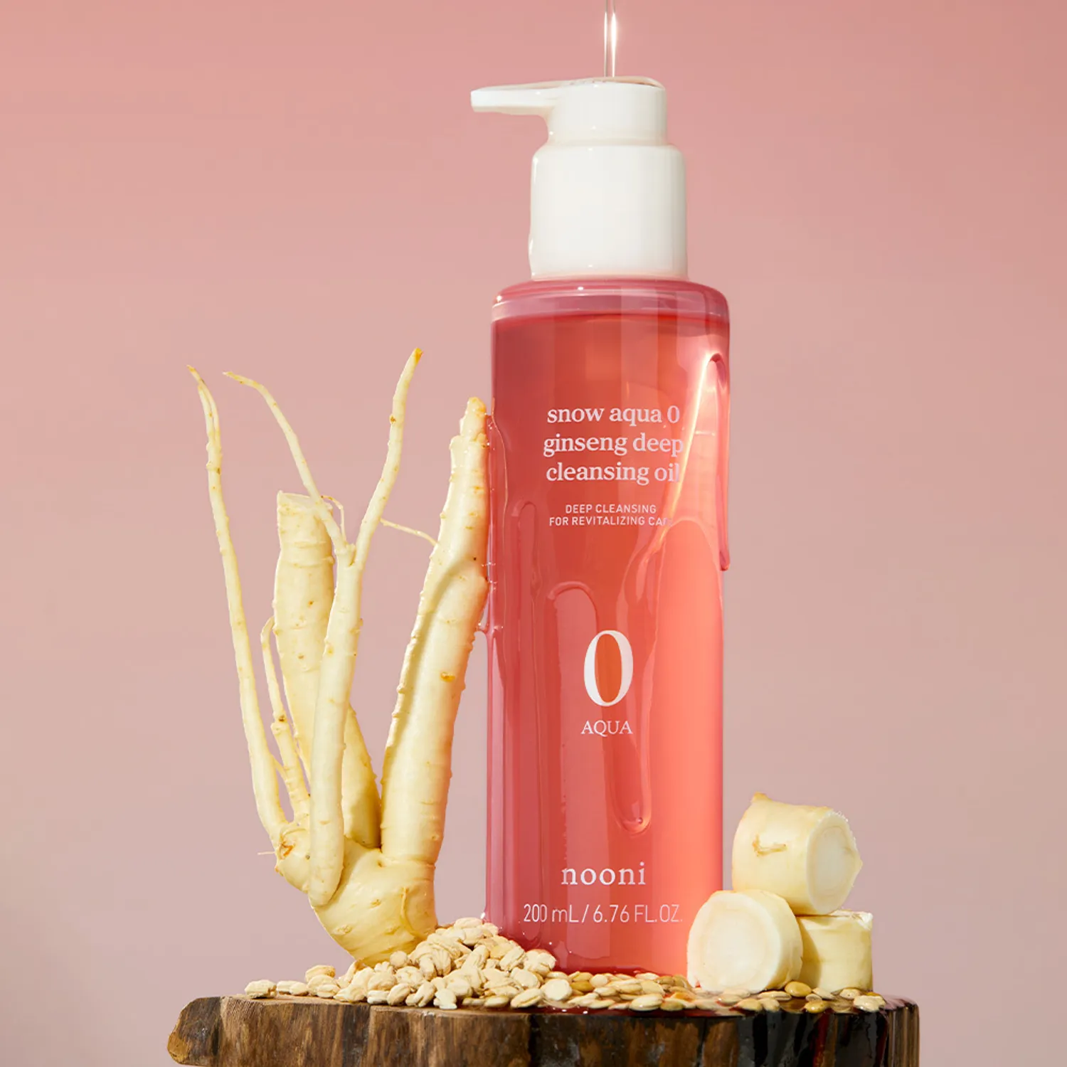 Snow Aqua 0 Ginseng Deep Cleansing Oil - Image 4