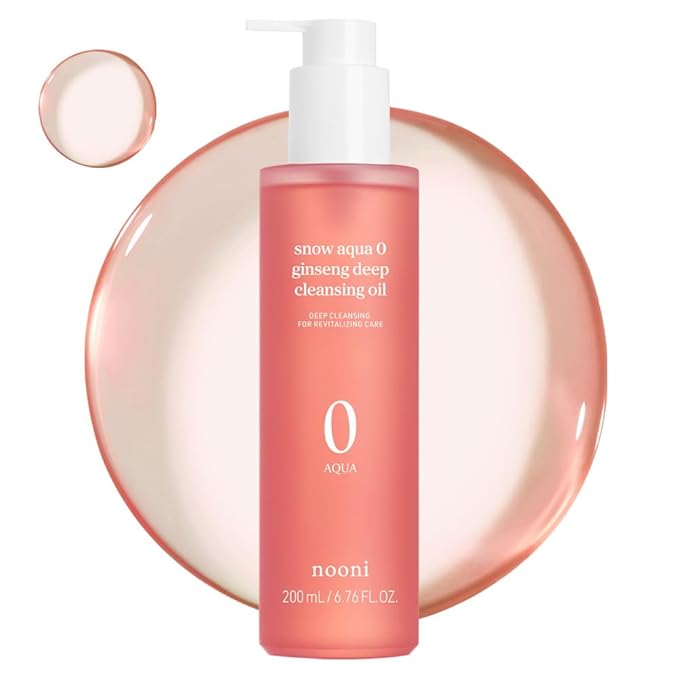 Snow Aqua 0 Ginseng Deep Cleansing Oil