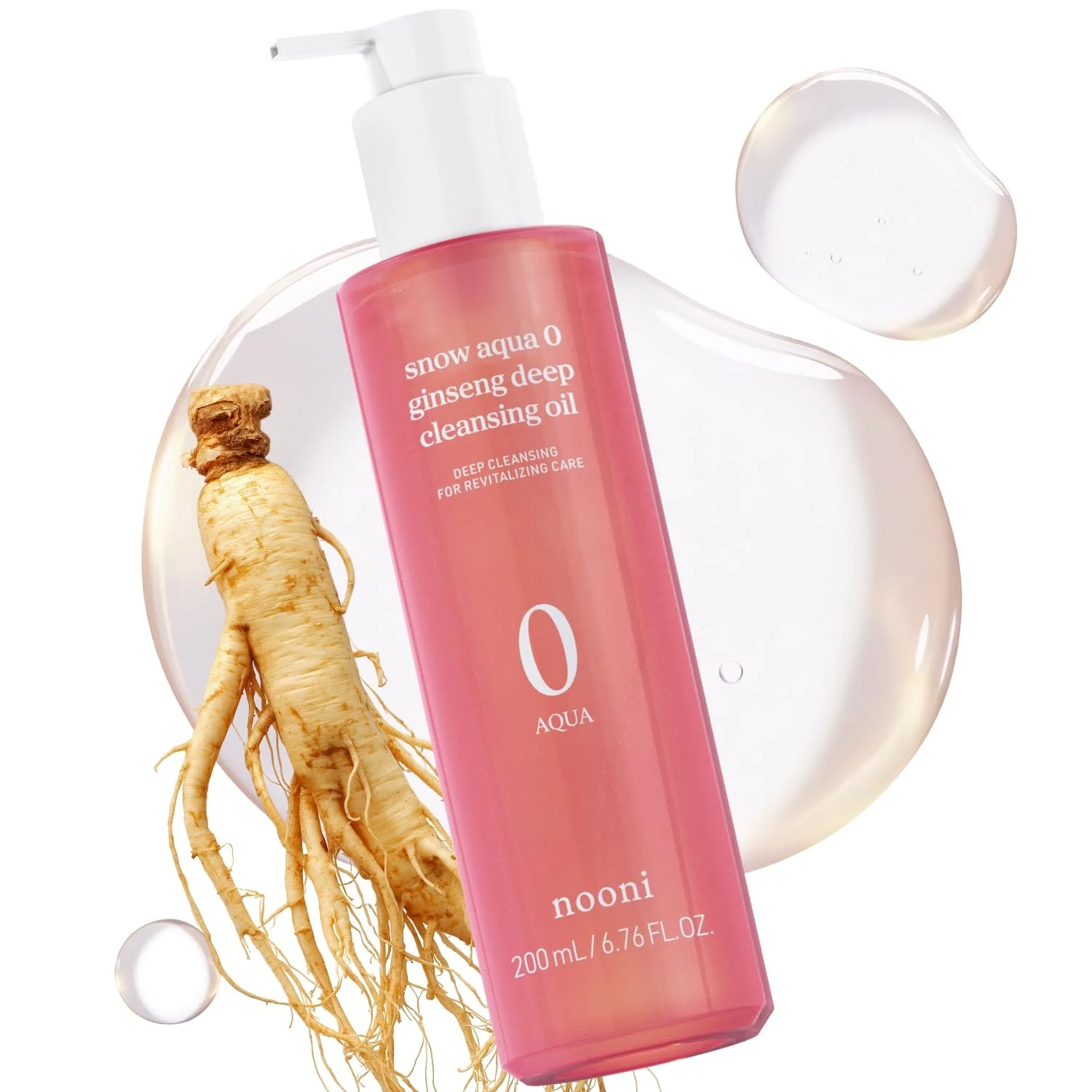 Snow Aqua 0 Ginseng Deep Cleansing Oil - Image 2