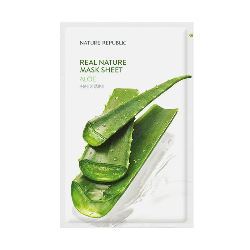 Aloe Real Nature Mask Sheet - Image 1