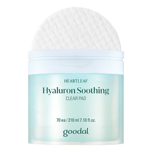 Heartleaf Hyaluronic Soothing Clear Pad, 70ea