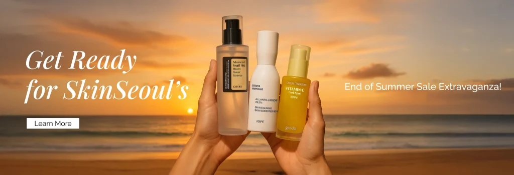 korean skincare products for end of summer sale