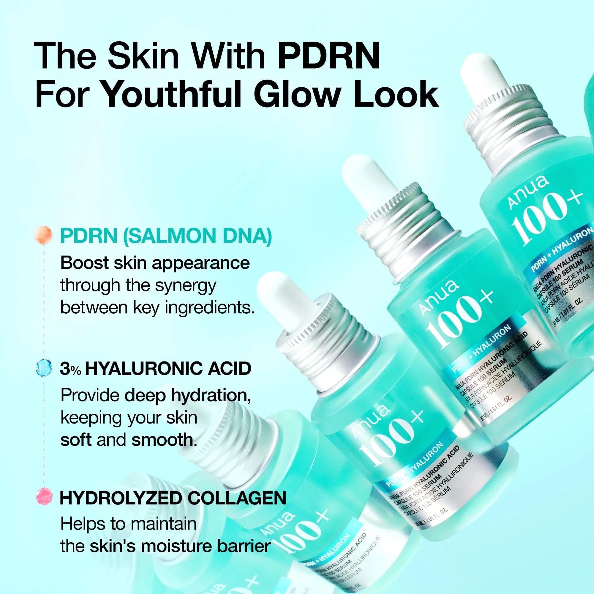 PDRN Hyaluronic Acid Capsule 100 Serum - Image 3