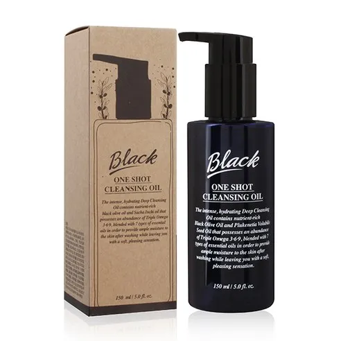 Black One Shot Cleansing Oil