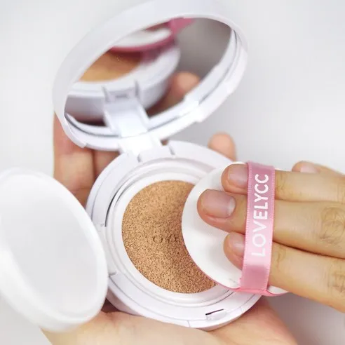 Sunnyproof Pink Tone-up Sun Cushion - Image 6