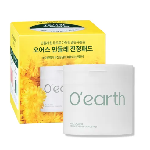 Gentle Calming Soonjin Vegan Toner Pad 60ea, 2packs