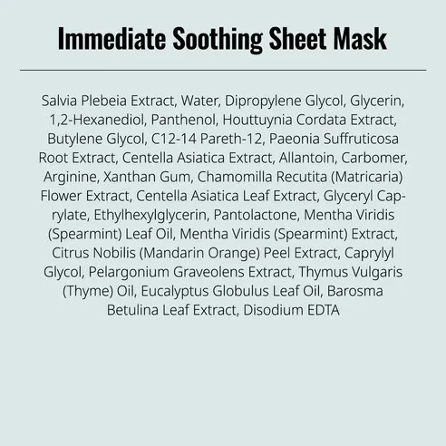 Rescue Immediate Soothing Sheet Mask - Image 6
