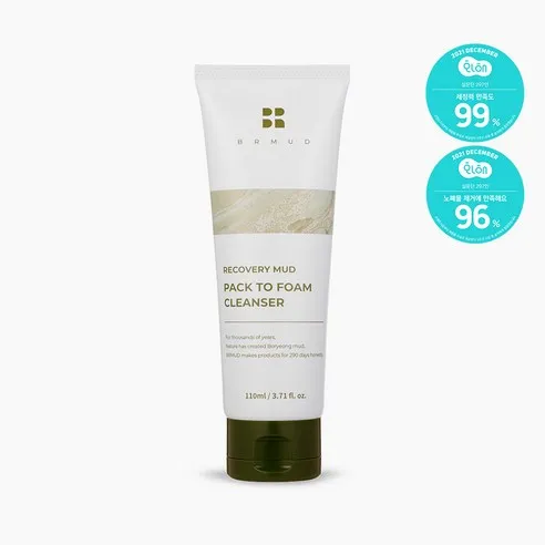 Recovery Mud Pack-to-Foam Cleanser