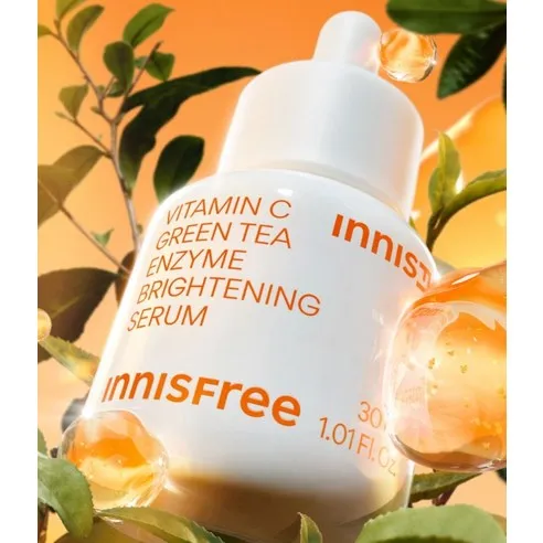 Green Tea Enzyme Vitamin C Brightening Serum - Image 2