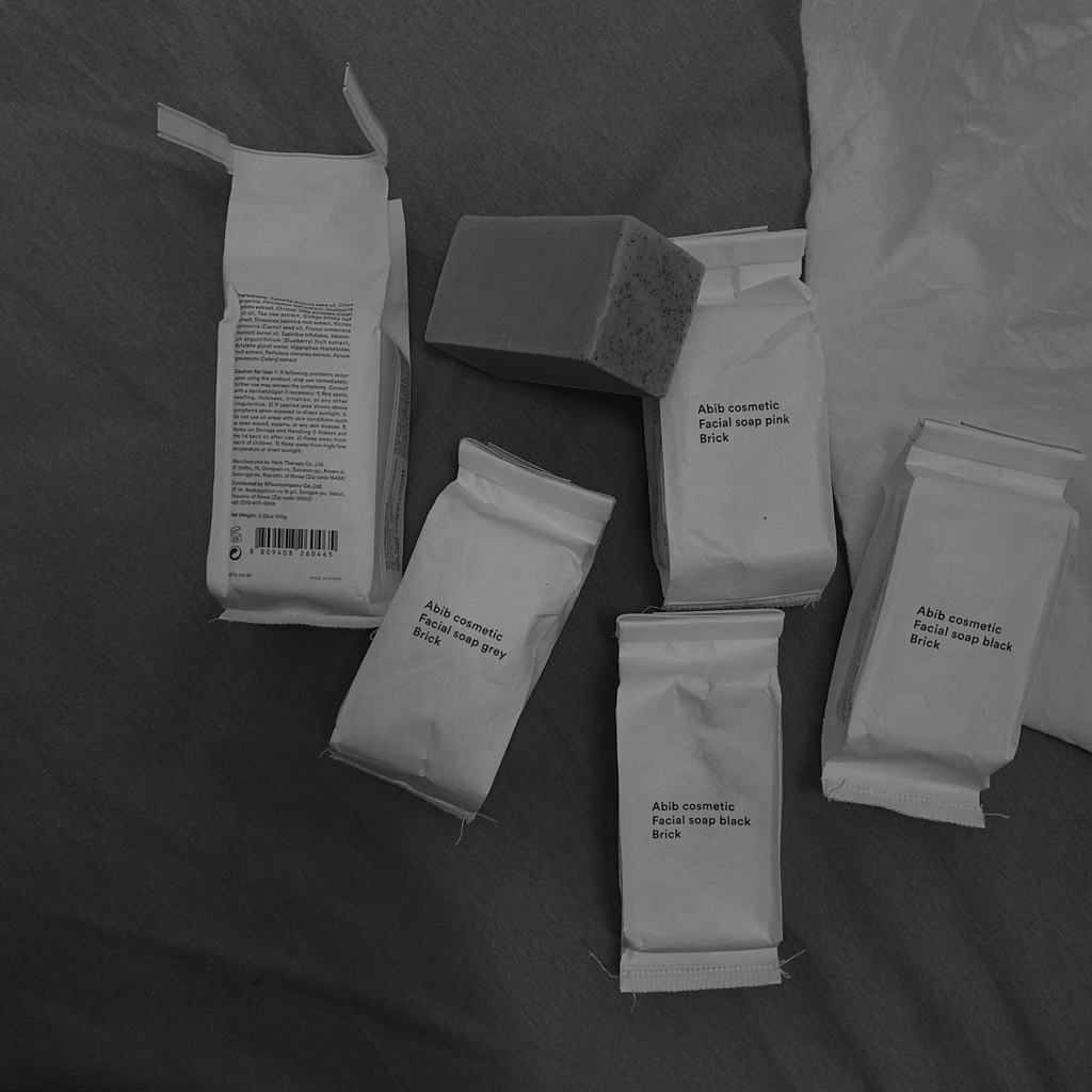 Facial Soap Grey Brick, 100g - Image 3