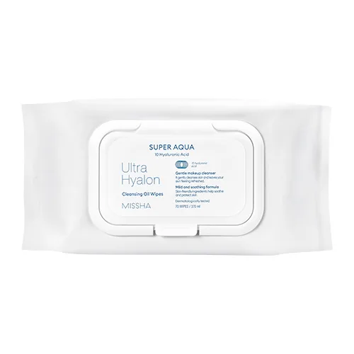 Super Aqua Ultra Hyaluron Cleansing Oil Tissue, 30ea