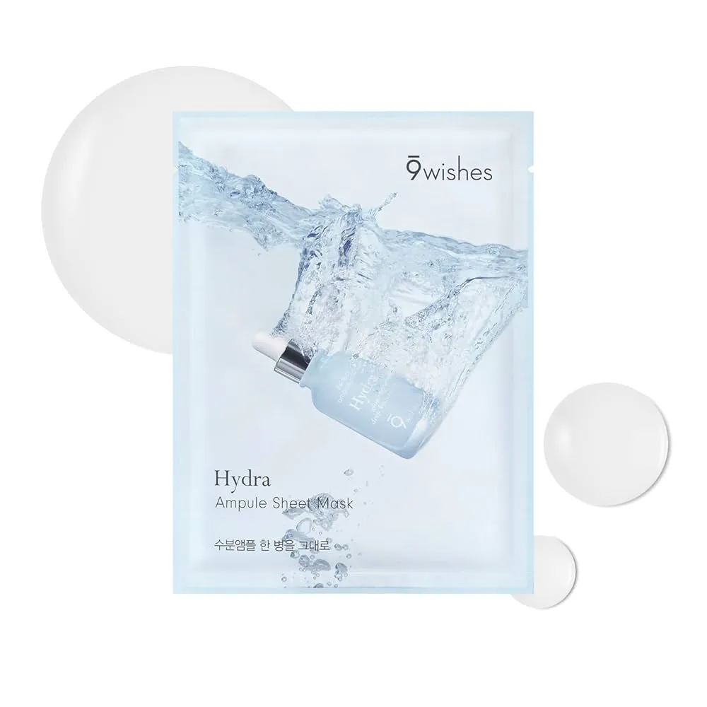 Hydra Ampoule Sheet Mask Pack, 5ea