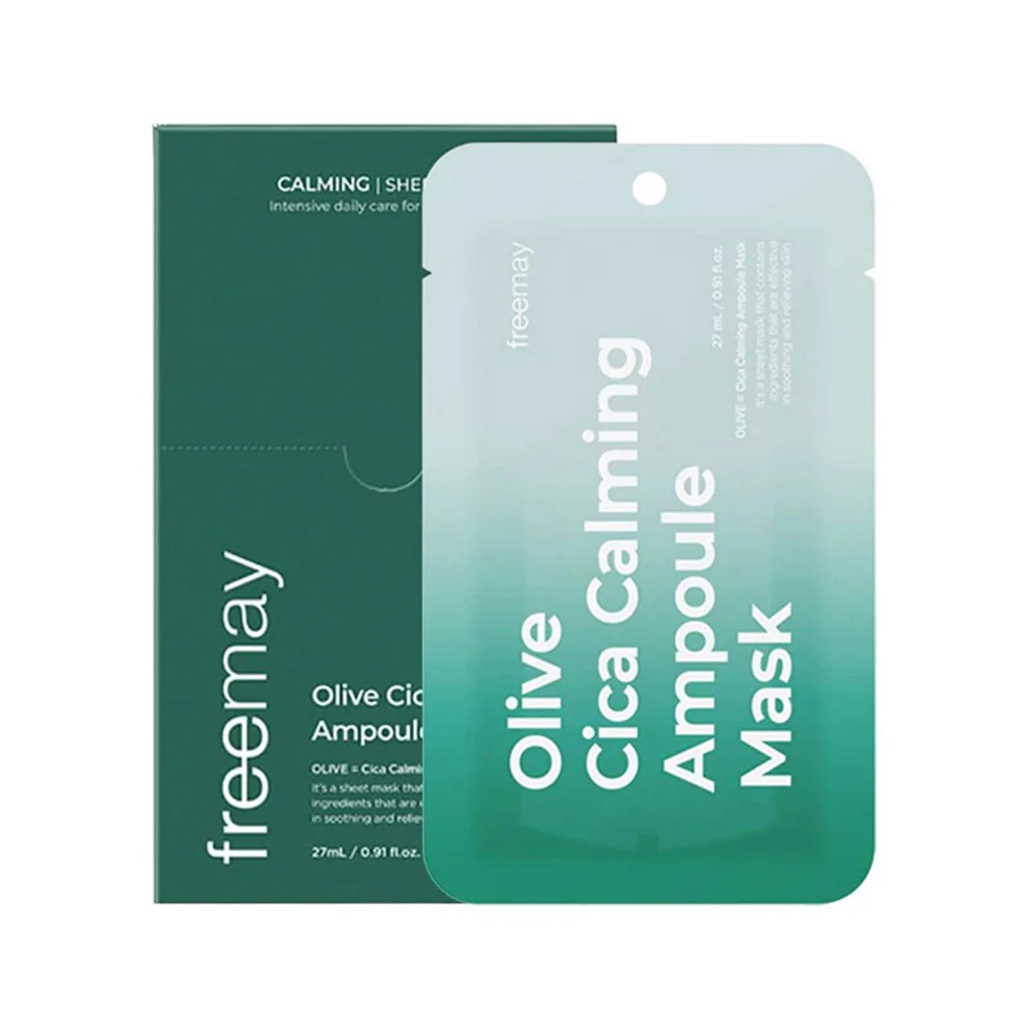 Olive Cica Calming Ampoule Mask