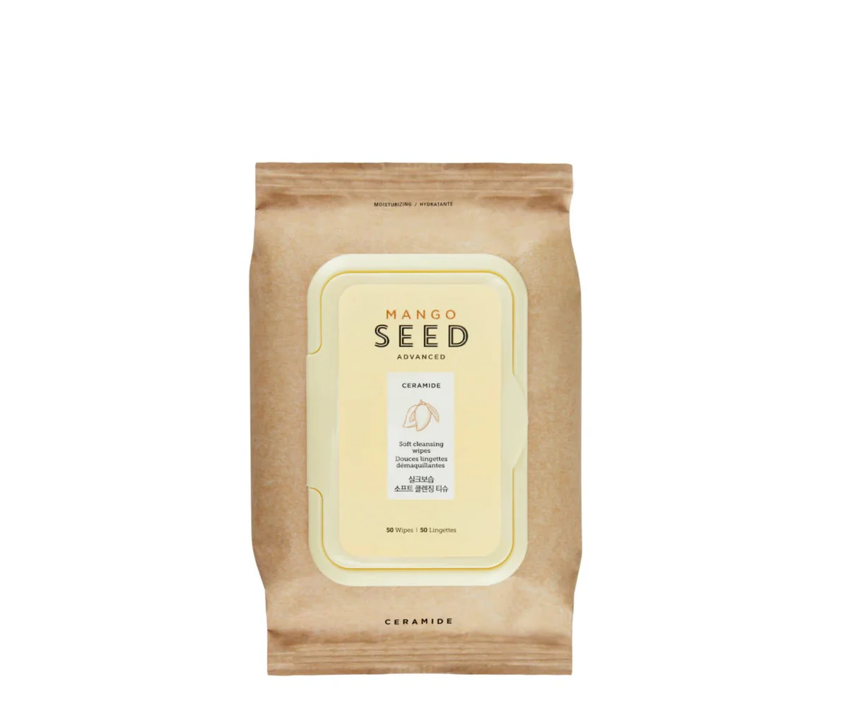 Mango Seed Silk Moisturizing Soft Cleansing Tissue, 50ea